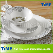 12PCS Fine Decal Porcelain Dinner Set